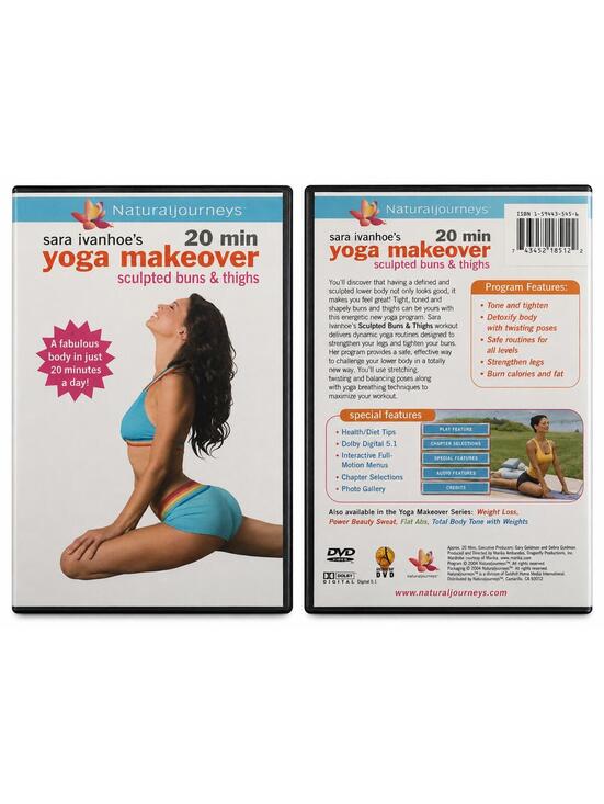Other - Sara Ivanhoe's 20 Min Yoga Makeover Sculpted Buns & Thighs DVD